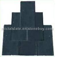 black graffite slate roof