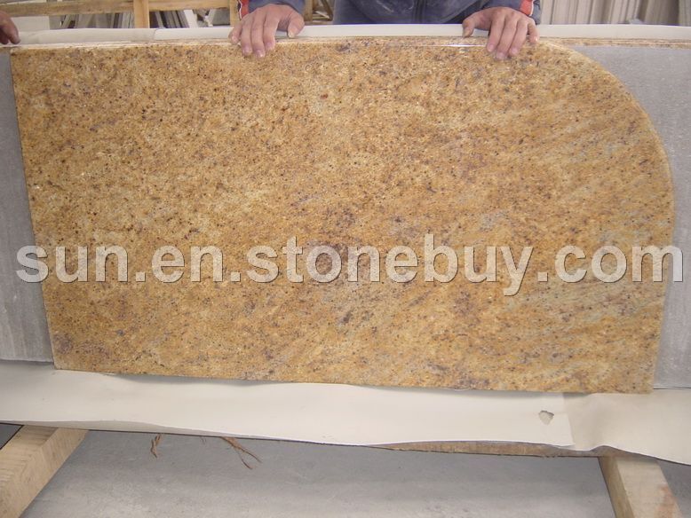 Kashmir Gold countertop