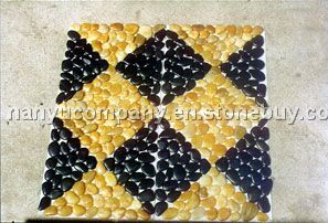 pebble stone tiles—-Red color
