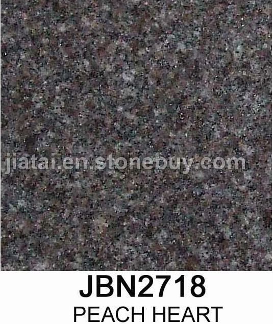 PEACH HEART Granite Slab