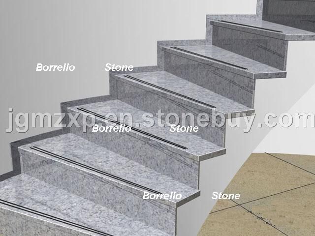 Granite and Marble Steps Stair