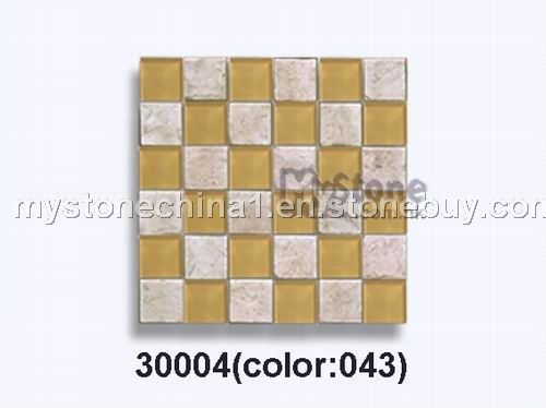 Glass stone mosaic