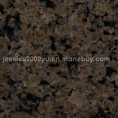 Tropic brown granite countertop