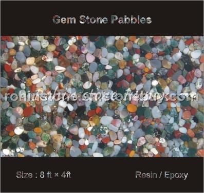 Gem-stone-pebbles