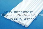 Milky quartz tube