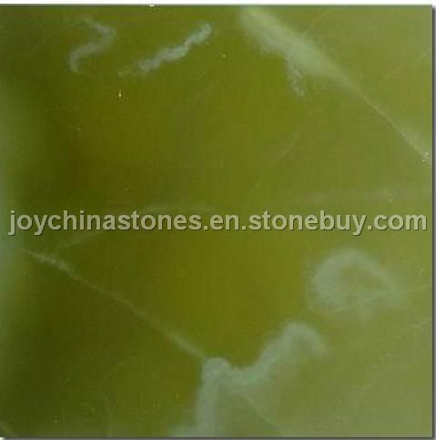 Jade stone green onyx