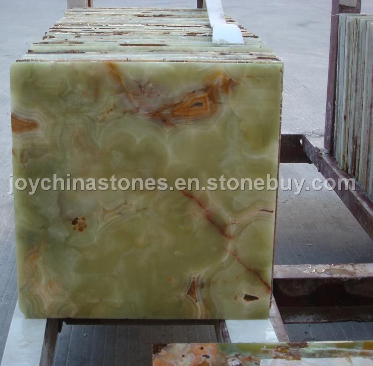 Jade stone green onyx