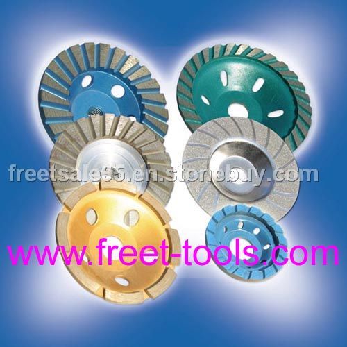 Diamond cup wheels, Turbo cup wheel, Diamond grinding wheel