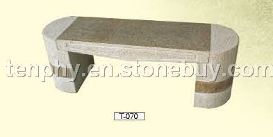 stone bench