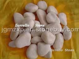 Pure Snow White Marble Pebble Stone and Cobblestone