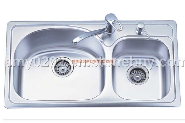 Topmount Double Bowl Sinks