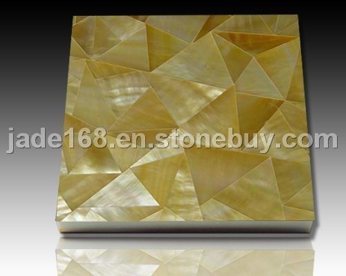 yellow shell mosaic