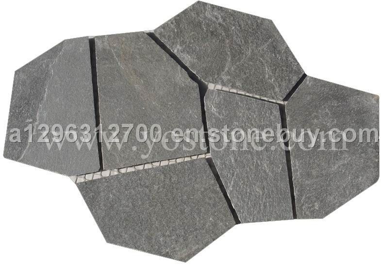 Gray Slate Flagstone Mats
