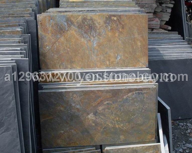 Rusty slate tile