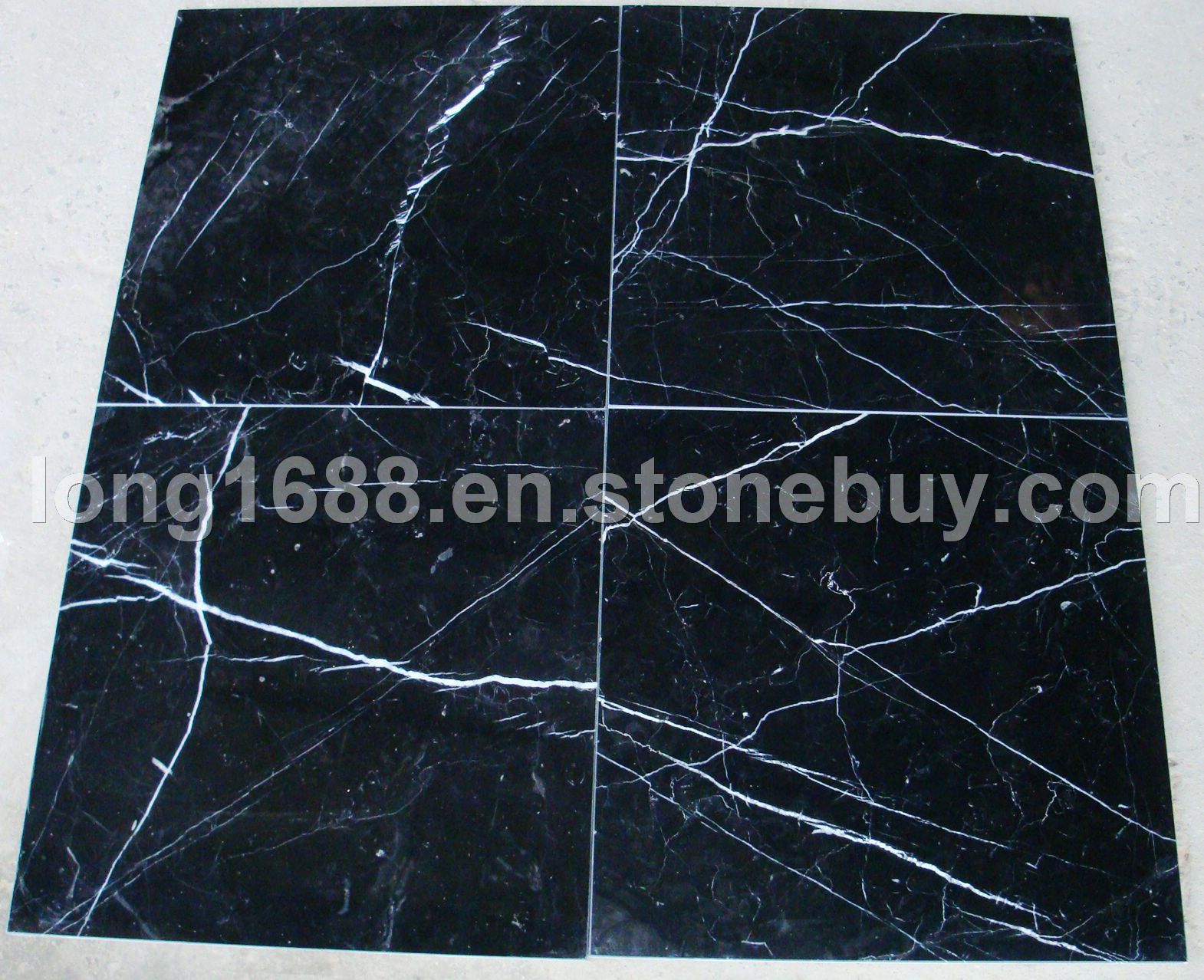 Nero Marquina marble
