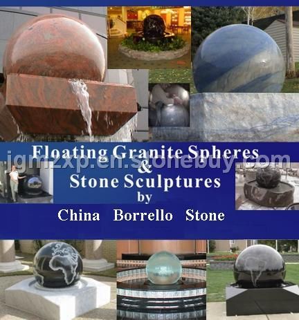Granite Sphere Fountain,Stone Fountain,Water Fountain,Garden Fountain