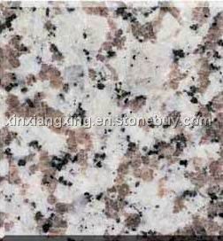 Big white flower granite