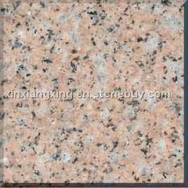 Pink flower granite