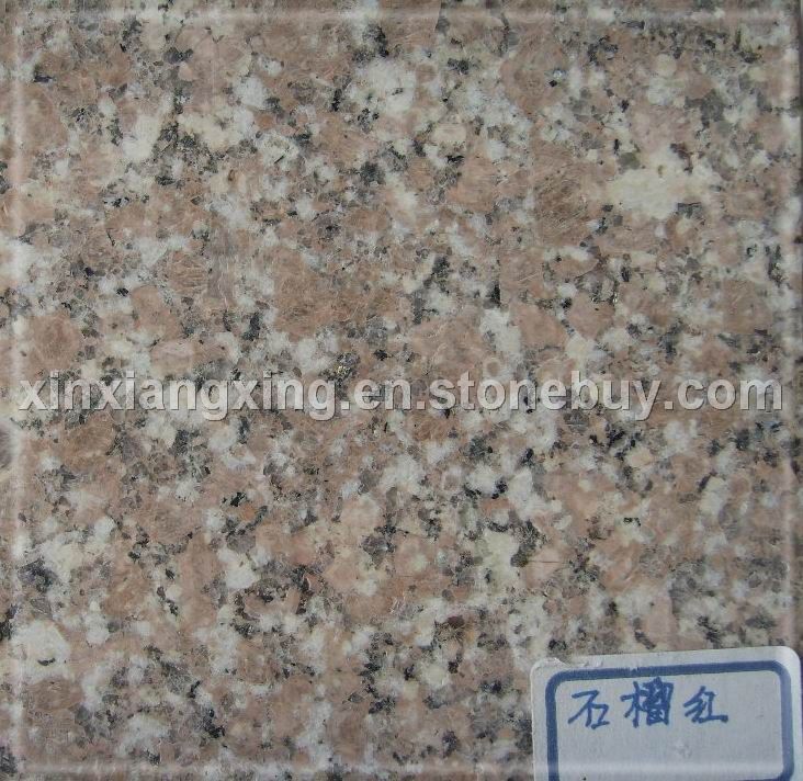 Megranate red granite