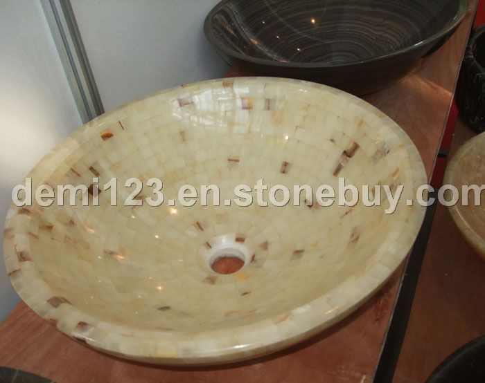 Bathroom sink, stone sink, granite sink
