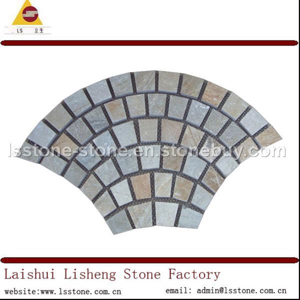 meshed flagstone