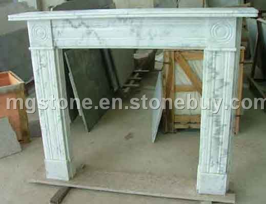 fireplace granite marble