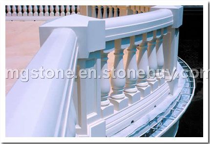 pillar column balustrade granite mable