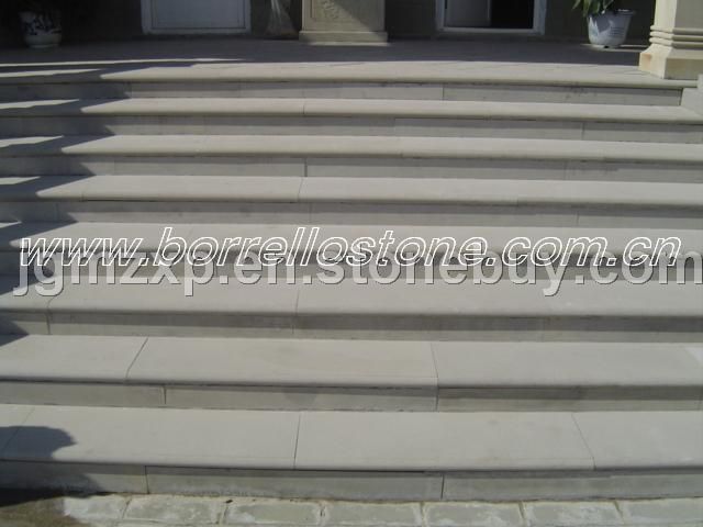 yellow sandstone steps