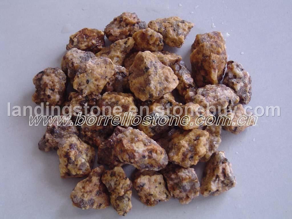 Tiger Skin Yellow Gravel  and crushed stone