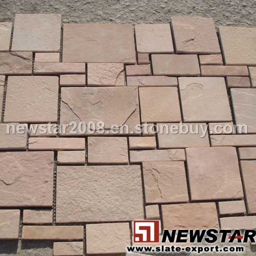 Slate paver mats,slate meshed