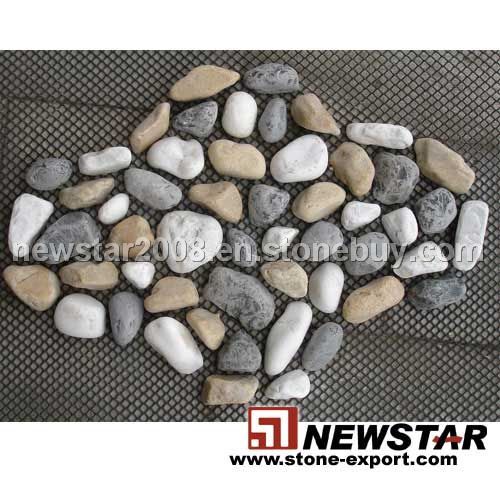 pebble mats,river stone  mats
