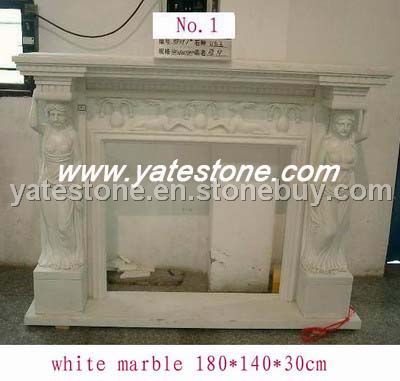 Granite fireplace