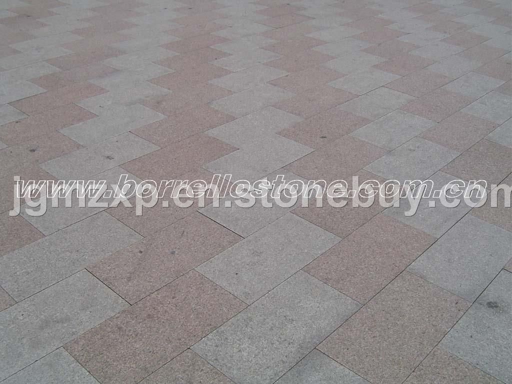 granite paving driveway