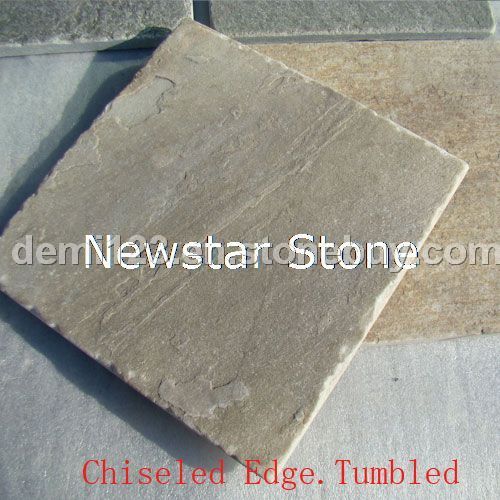 Tumbled slate, classical slate