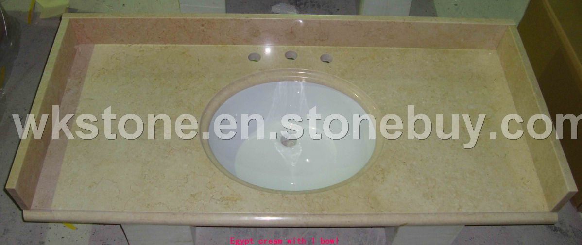 Cream Egypt vanity top