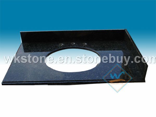 black vanity top