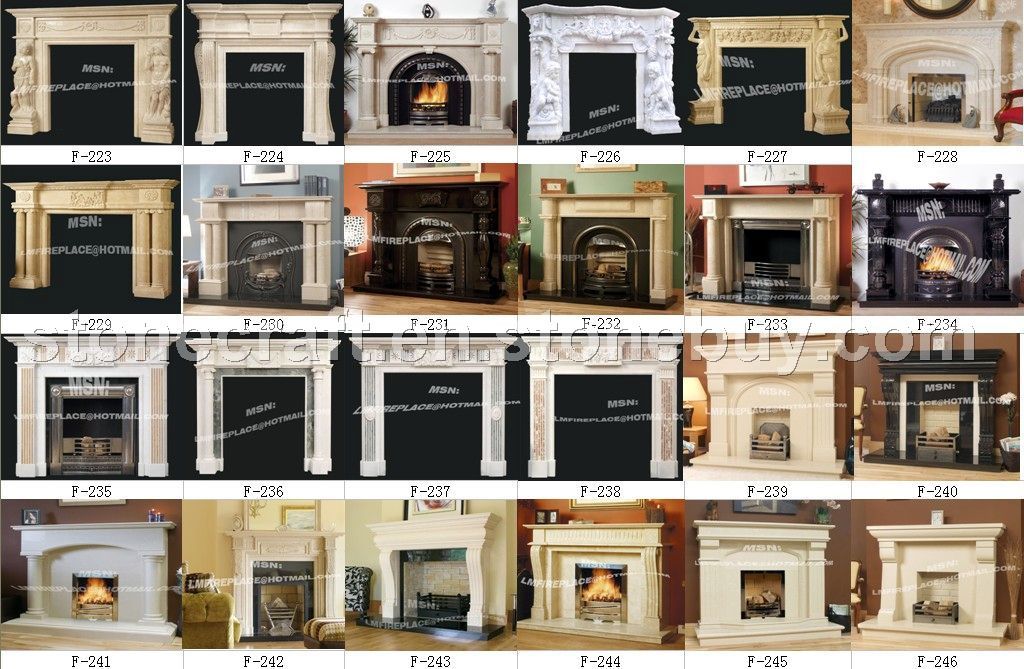 marble fireplace mantel