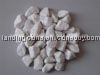 White gravel,pure white gravel,snow white gravel, snow white chippings, snow white crushed stone