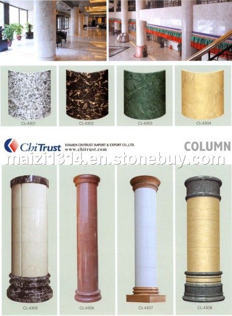 Column, Baluster and Stone Border
