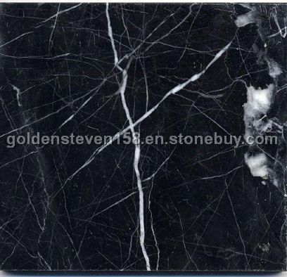 Marble White vein black