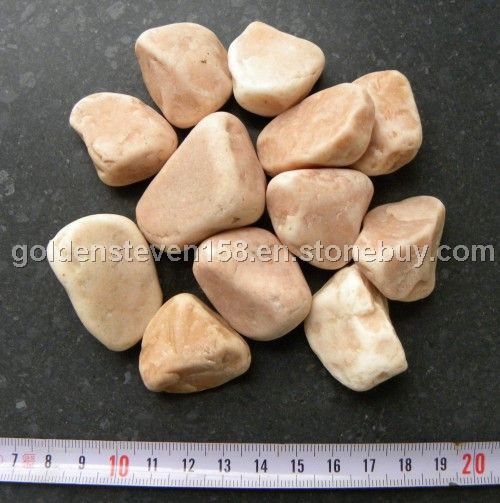 pink pebble stone