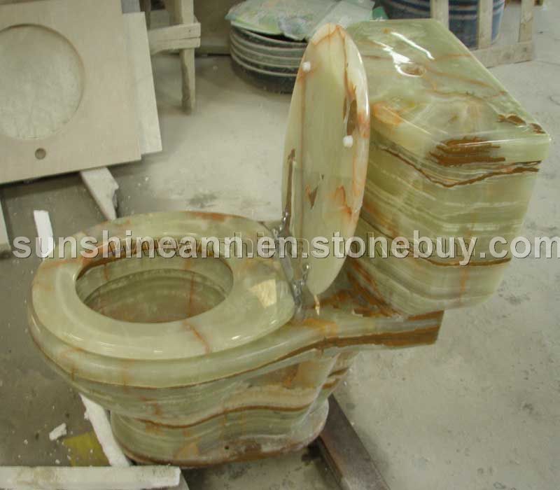 Green Onyx Toilet