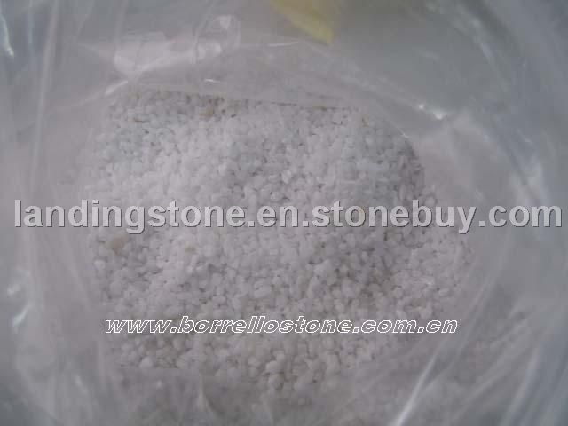 pure white marble powder