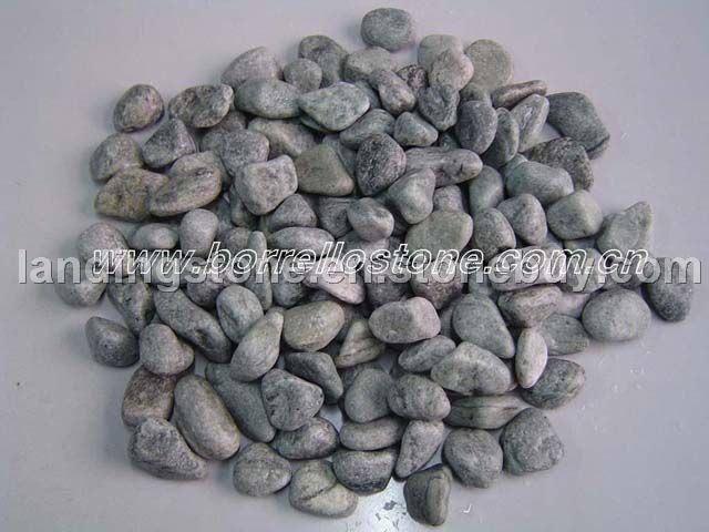 red pebble, green pebble, yellow pebble, pink pebble, chocolate pebble