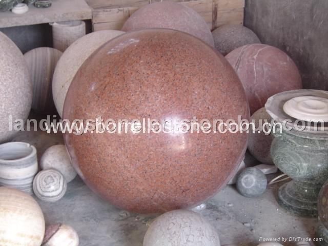 sphere ball,stone ball, marble ball, granite ball