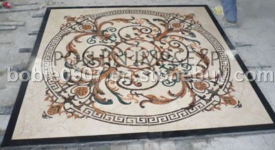 Marble medallion Marble medallion