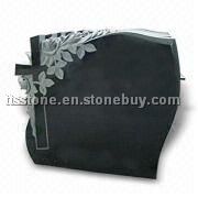 black tombstone headstone