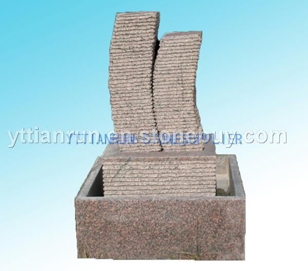 stone fountain