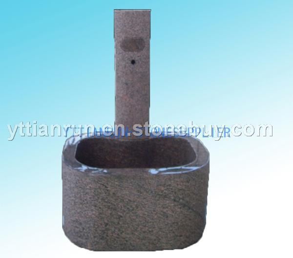 stone fountain