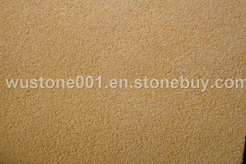 Yellow dark sandstone